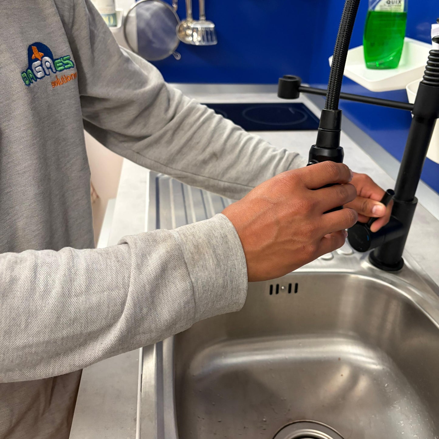 Instalación Griferia Lavaplatos